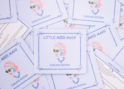 Little Miss Mahj Playing Card - Darling Edition