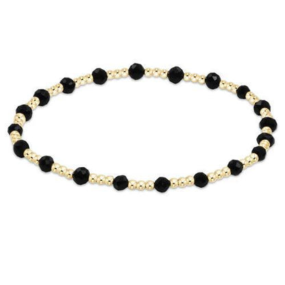 2024 Fall Winter Faceted Onyx Bracelet