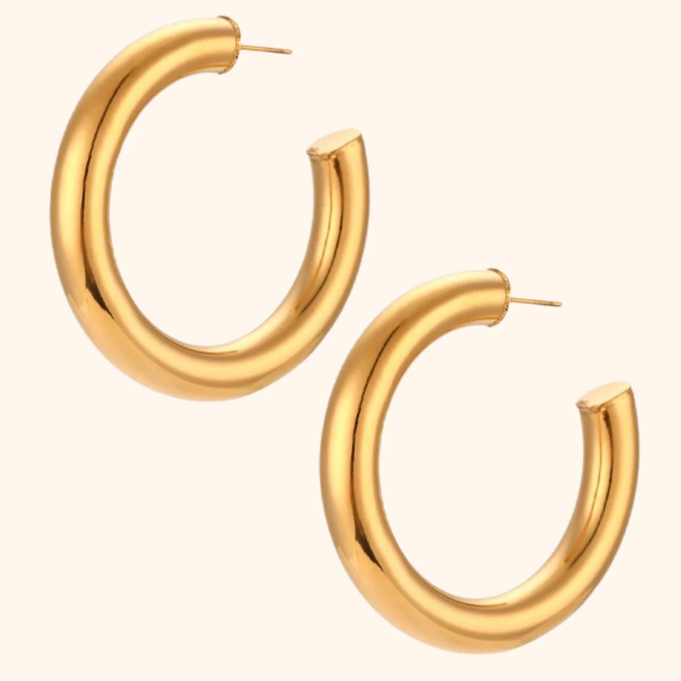 Echo Hoop Earrings