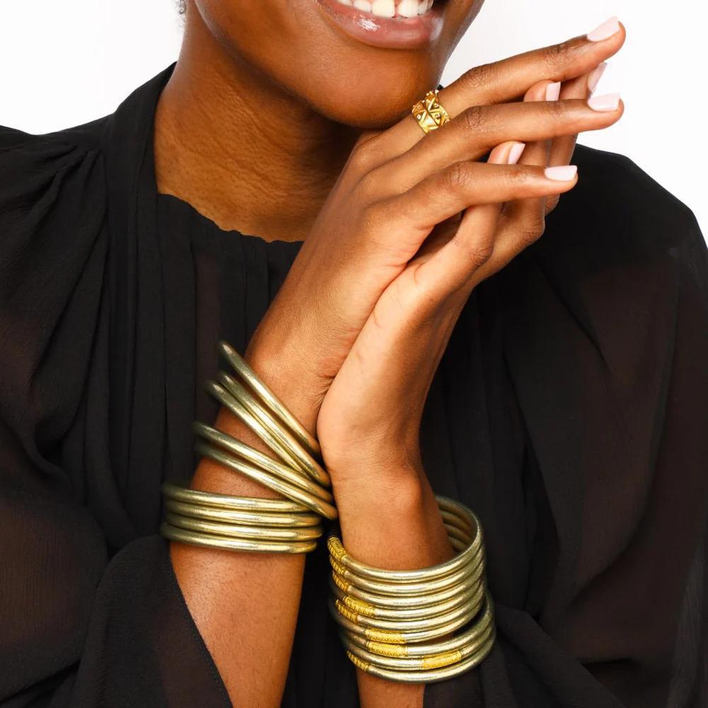 ALL WEATHER BANGLE (SET OF 6)