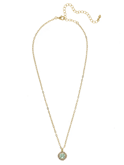Haute Halo Pendant Necklace
