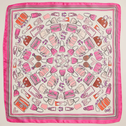 Stone & Stitch Square Silk Scarves