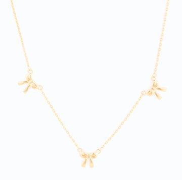 Holiday Bow Necklace