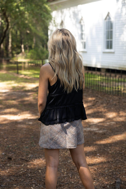 Harmony Herringbone Skirt