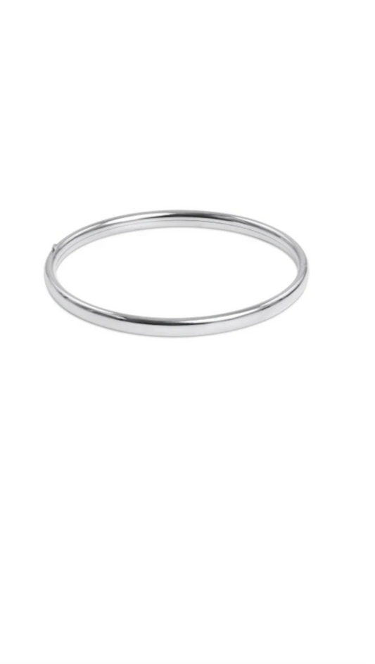 Cherish Sterling Bangle Bracelet