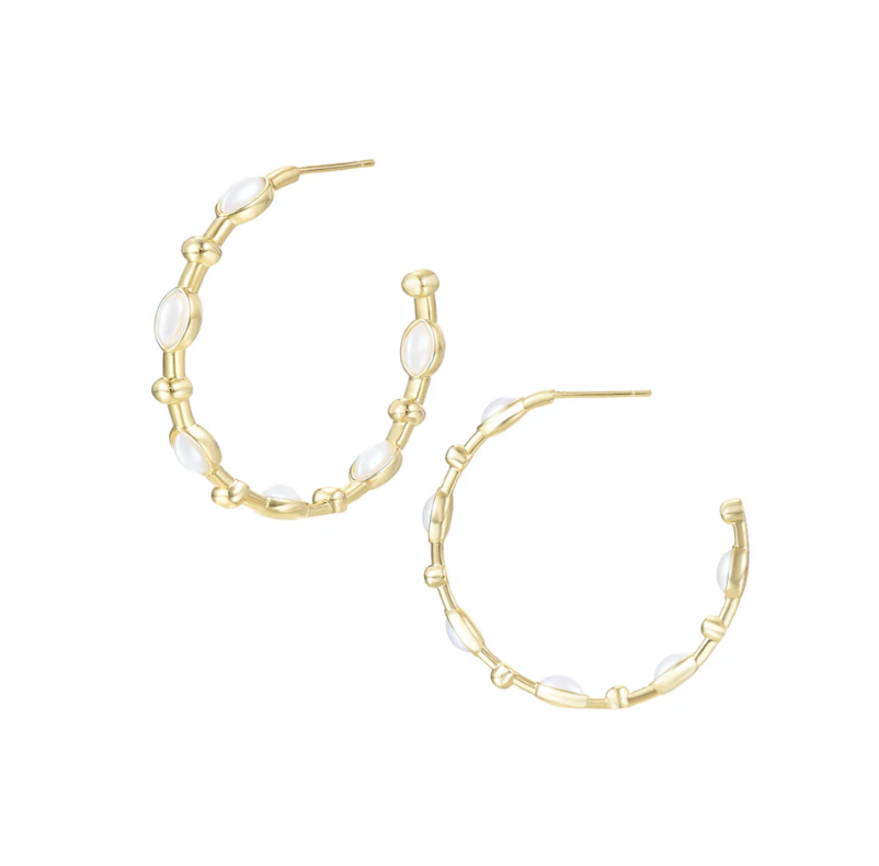 Solaris Hoop Earrings