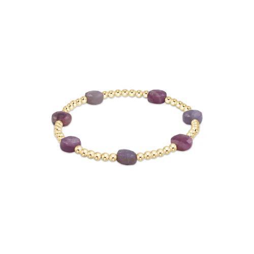 Enewton Admire 3mm Bead Bracelet- Ruby