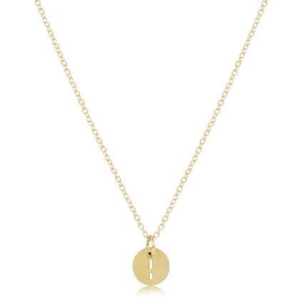 Respect Small Disc - Necklace