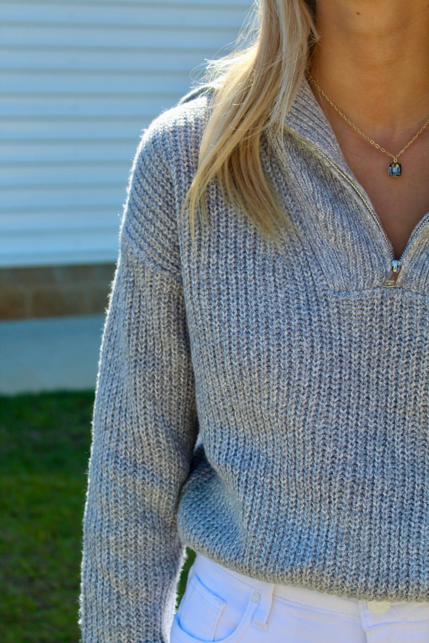 Abbie ZIp Sweater