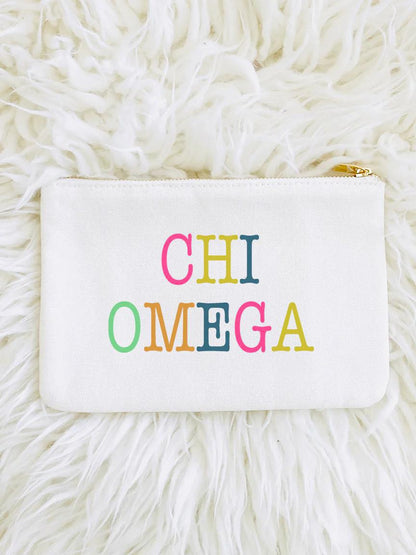 SORORITY COLORBLOCK POUCH BAG