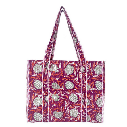 Quilted Tote Bag
