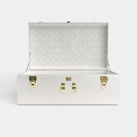 Grand White Trunk- Briarcliff Bows