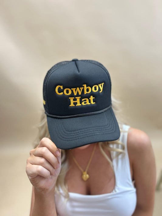 Cowboy Hat Trucker Hat