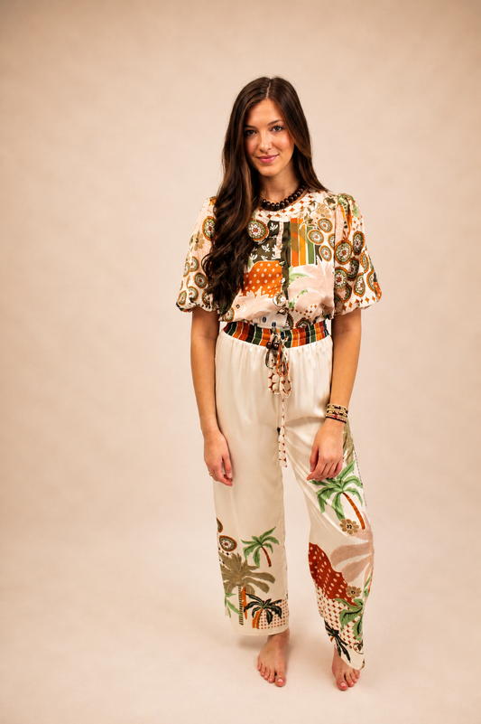 Britany's Abstract Palm Print Set