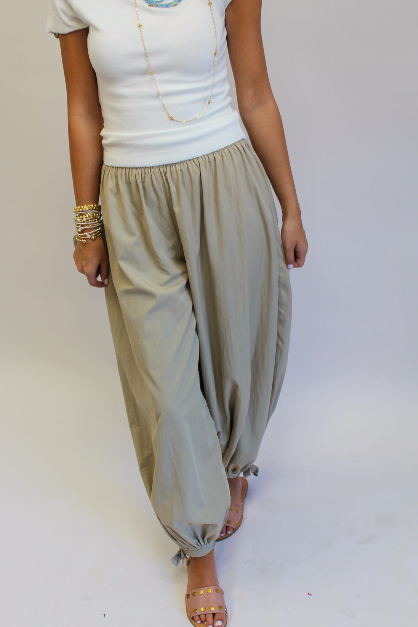 Beachwalk Flowy Ankle Tie Everyday Pants