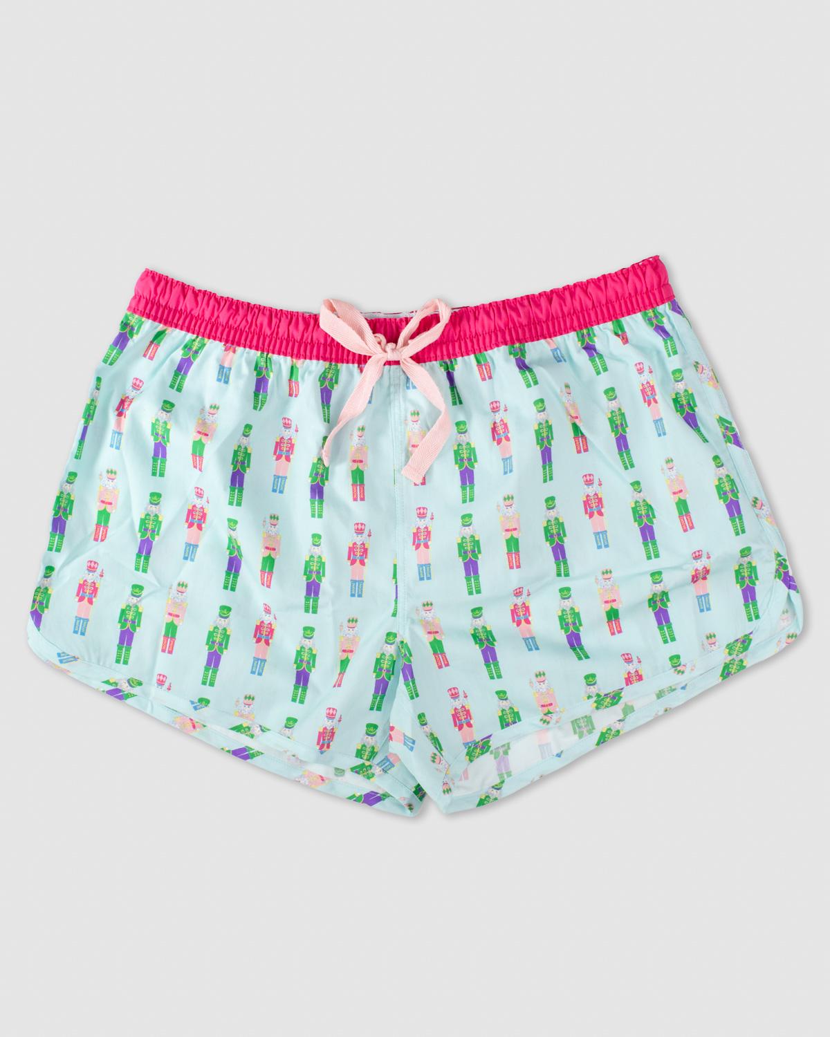 Women's Candy Nutcracker Lounge Pajama Shorts