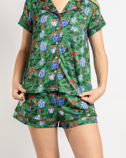 Spruce It Up Pajama Shorts