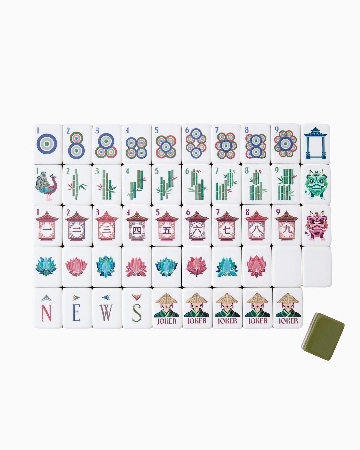 Oh My Mahjong Tile Set