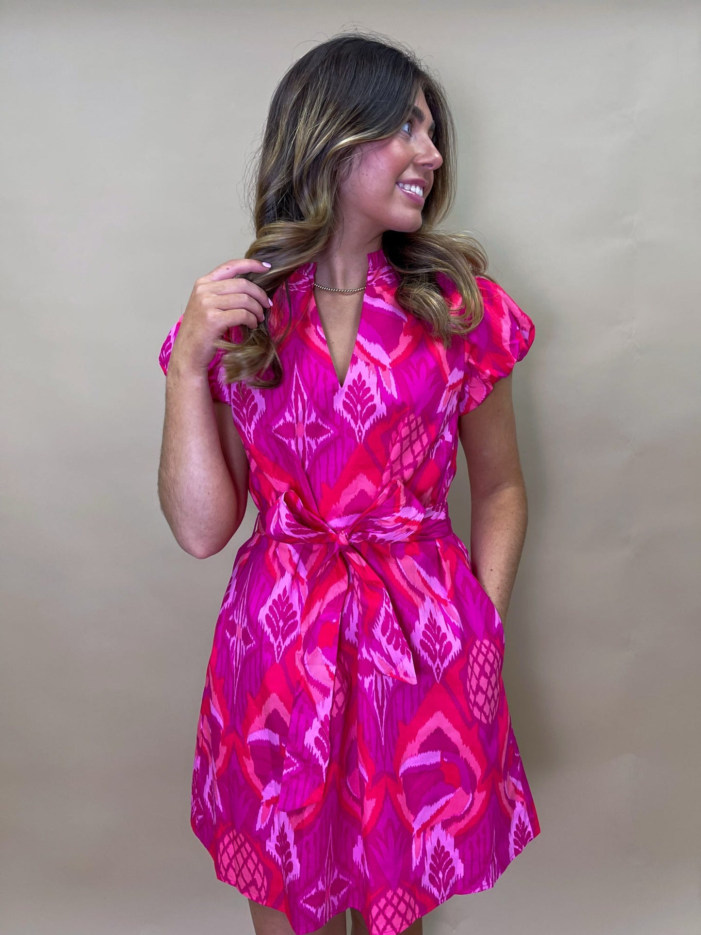 Sunset Sorbet Mini Dress