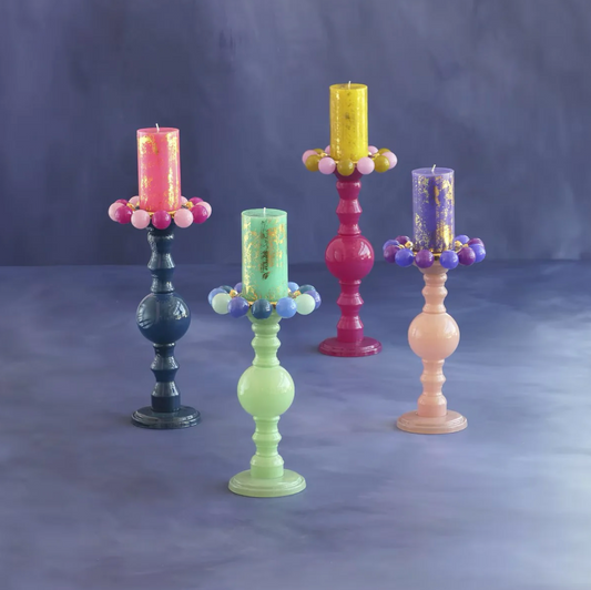Ballerina Pillar Candle Holder
