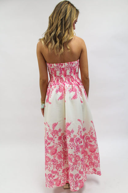 Toile Me Pretty Midi Dress
