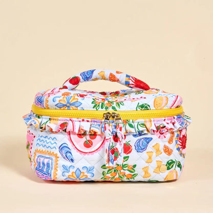 Glam & Go Quilted Cosmetic Bag