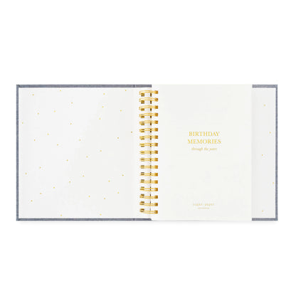Birthday Memories Book
