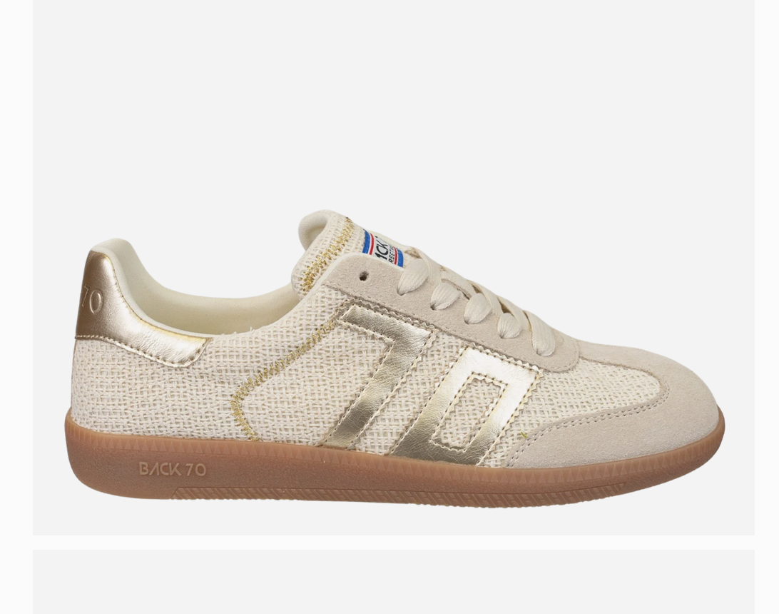 IUTA 2512 in GOLD Sneakers