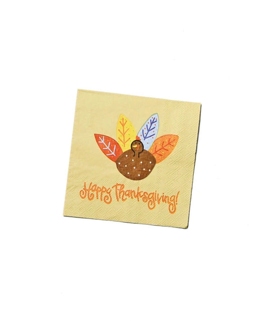 Turkey Cocktail Napkin (20 per pack)