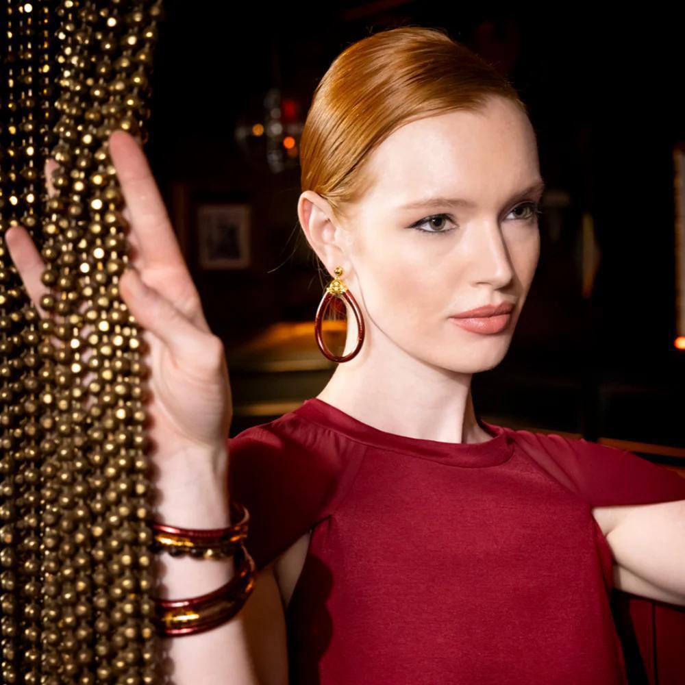 Merlot All Weather Earrings