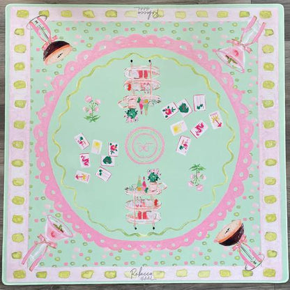 Rebecca Illustrated Mahjong Mat