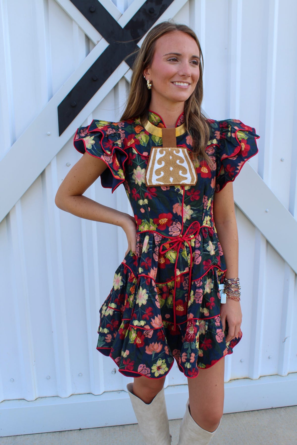 Wildflower Whimsy Mini  Dress