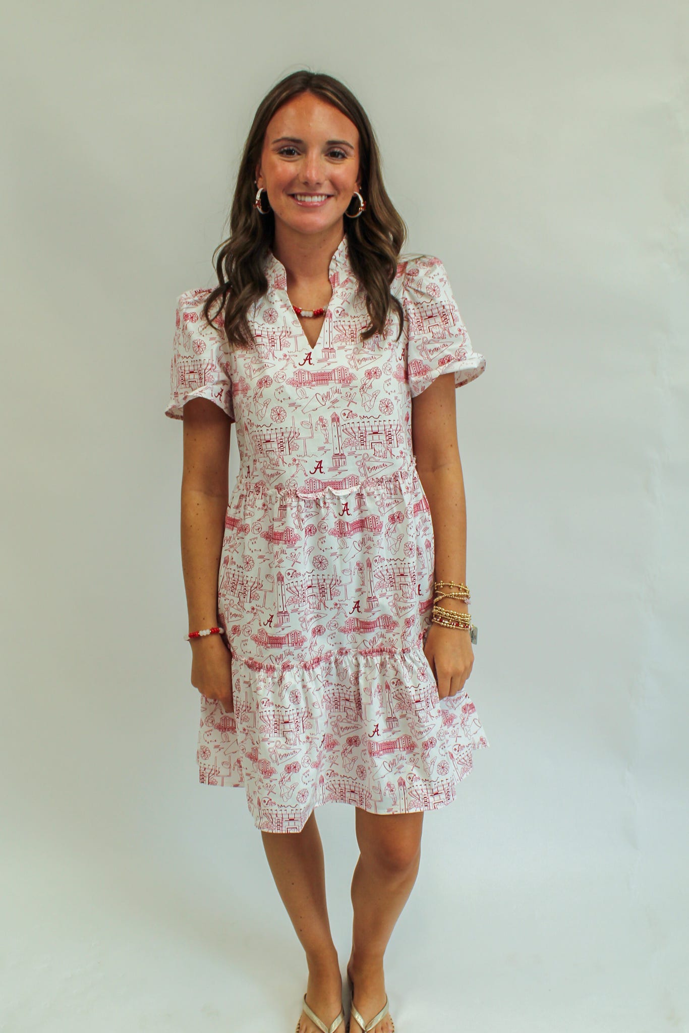Team Toile Alabama Ivy Mini Dress