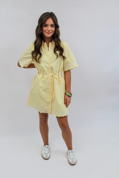 Blooming Marigolds Mini Dress