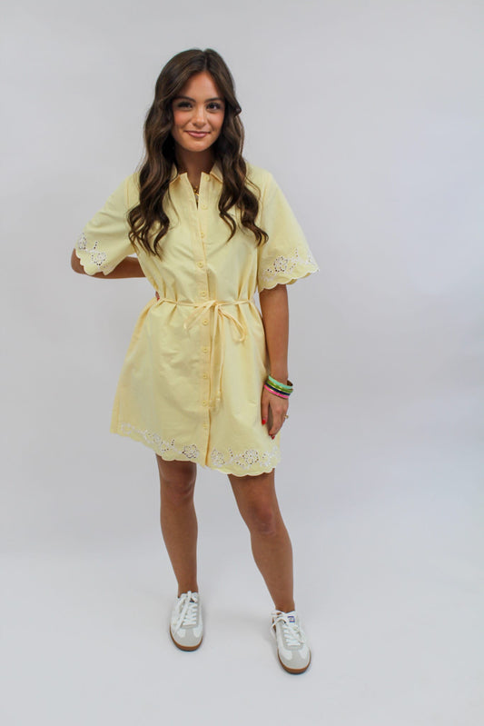 Blooming Marigolds Mini Dress