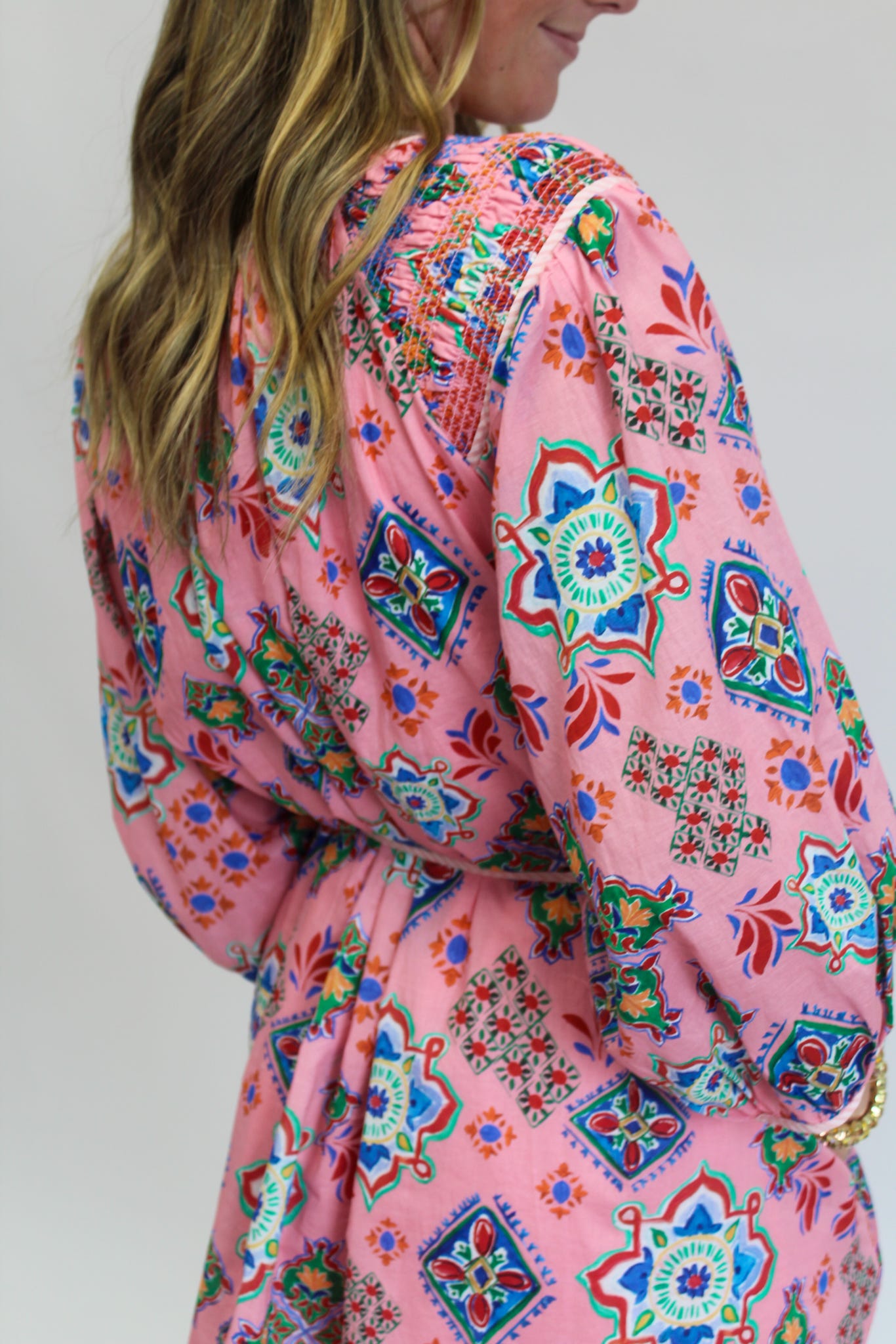 Tropical Tapestry Mini Dress