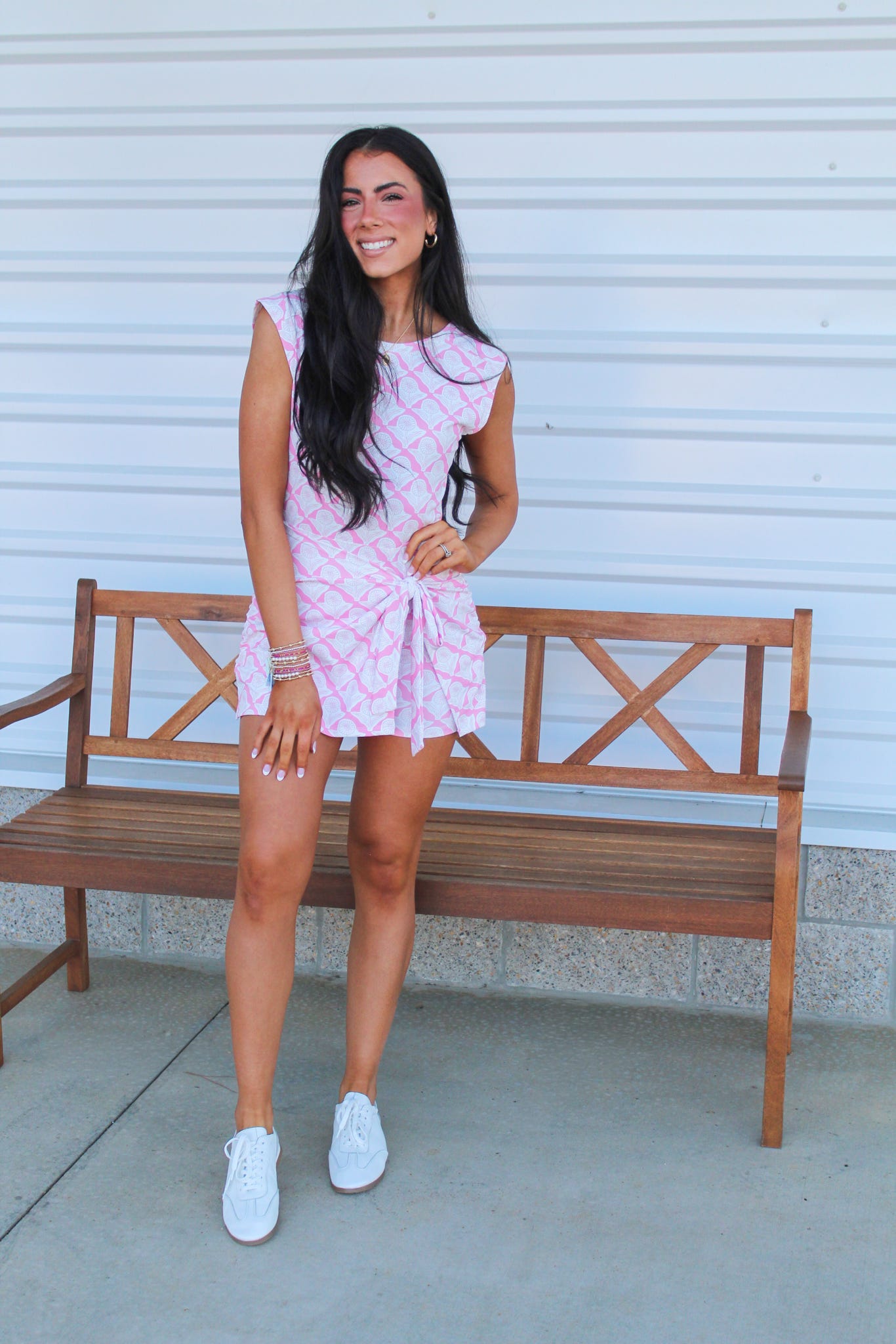 Sugar Blossom Tie Romper