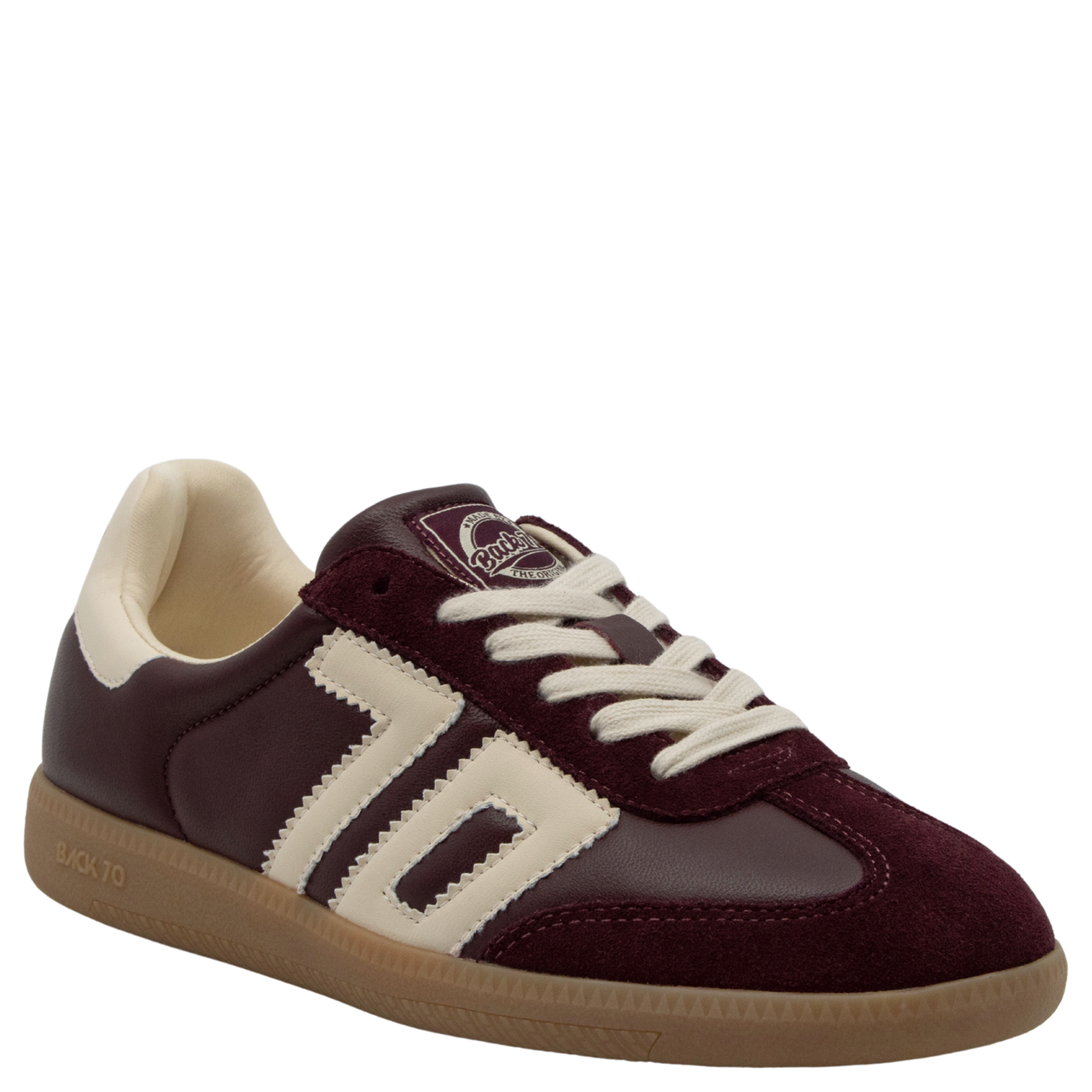 Cloud W26 in Wine Cream Back 70 Sneakers