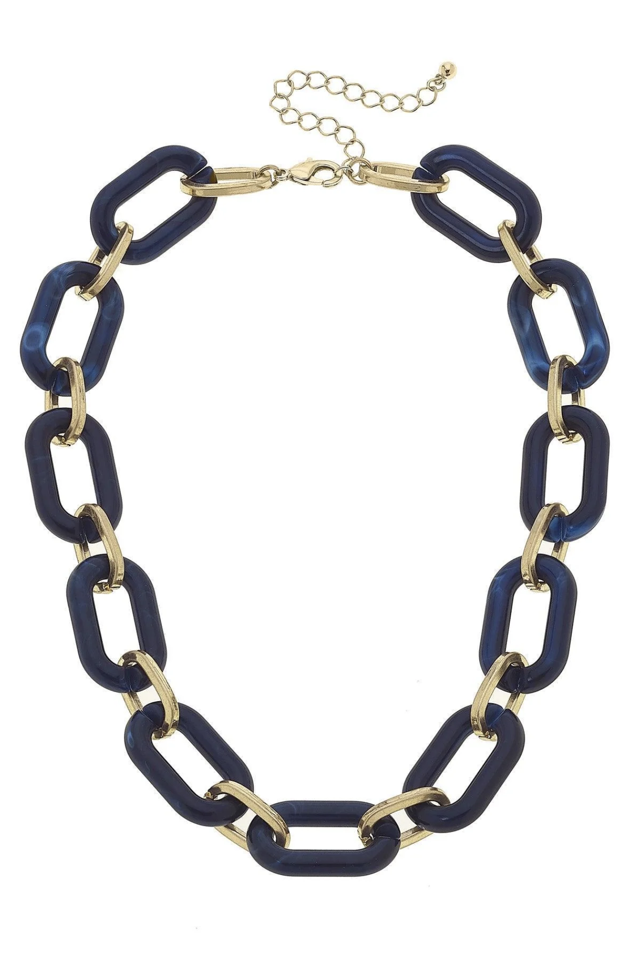 Mallory Marbled Resin Necklace