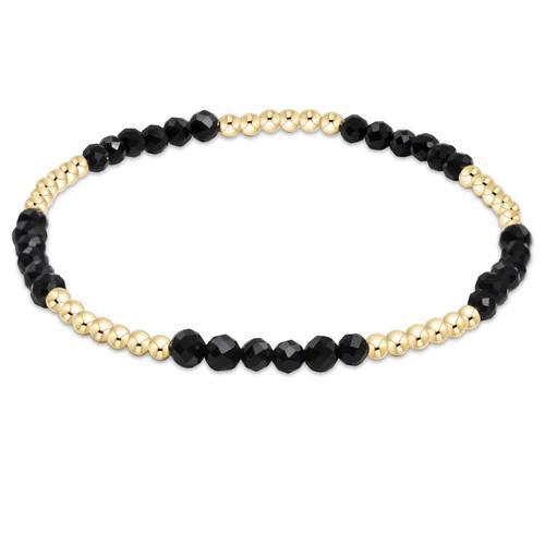 2024 Fall Winter Faceted Onyx Bracelet