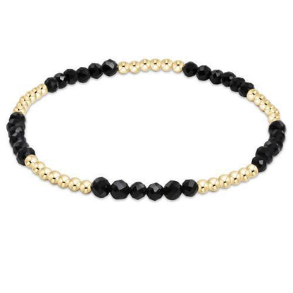 2024 Fall Winter Faceted Onyx Bracelet