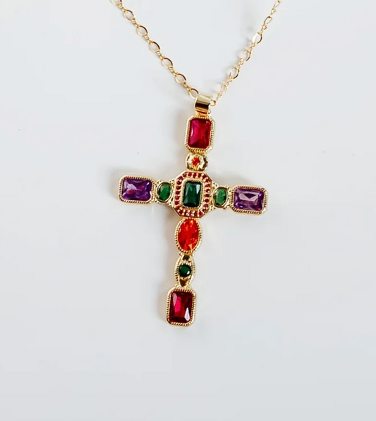 Genesis Cross Necklace