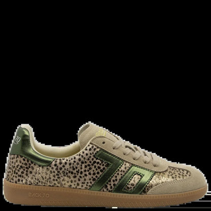 Back 70 Cloud W26 Pois Gold Forest Sneakers