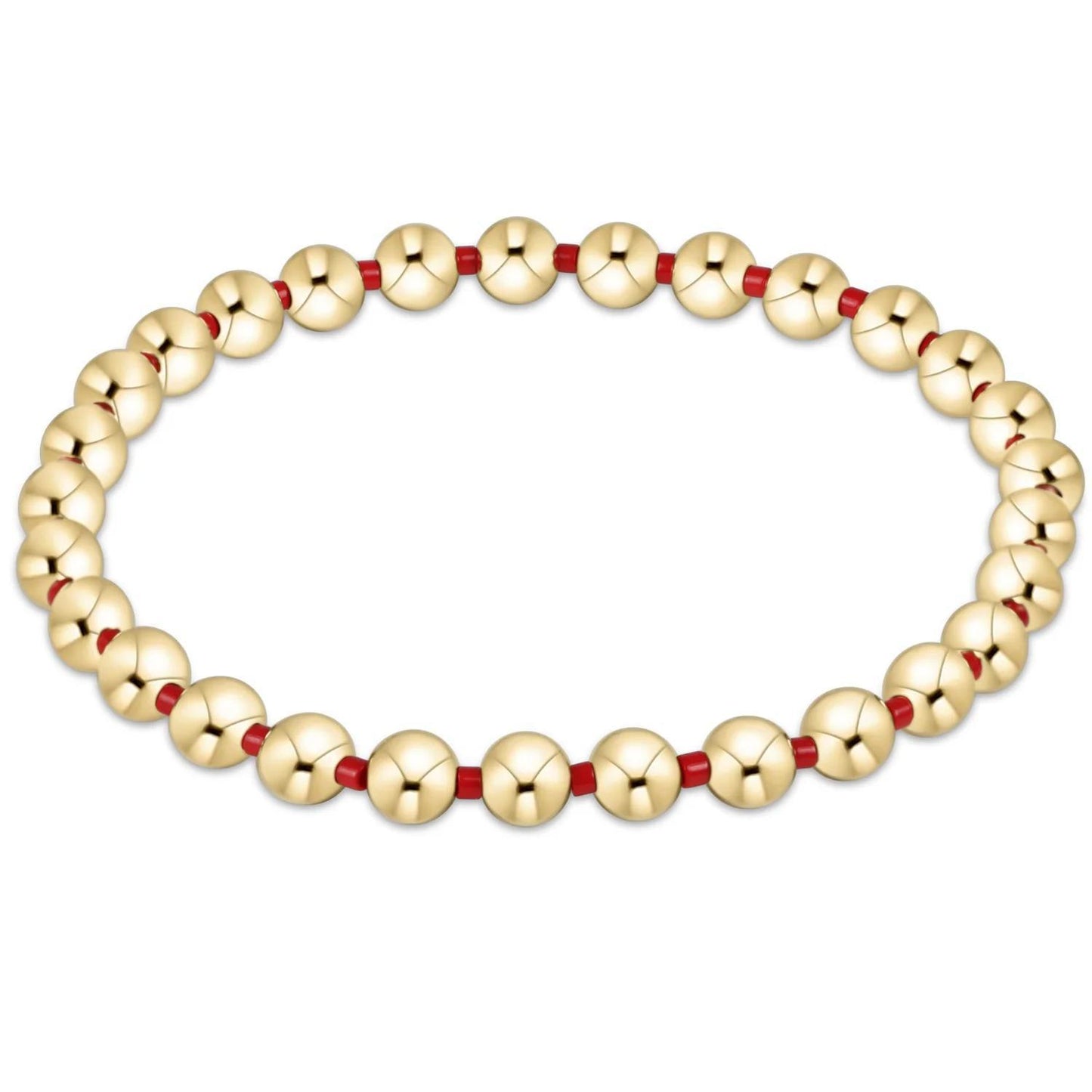Gameday Hope Grateful 5mm Bead Bracelet
