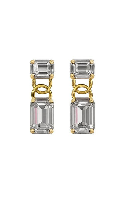 Studio Emerald-Cut Dangle Earring