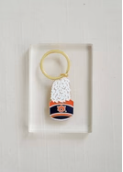 Auburn University Band Hat Enamel Keychain, Collegiate