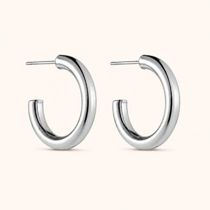 Muse Hoops - Silver