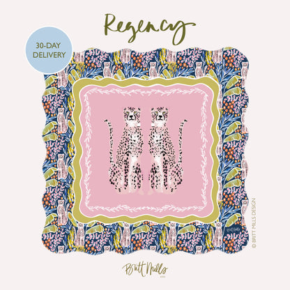 Britt Mills Mahjong Mats (Non-Neoprene): Colorful Chinoiserie