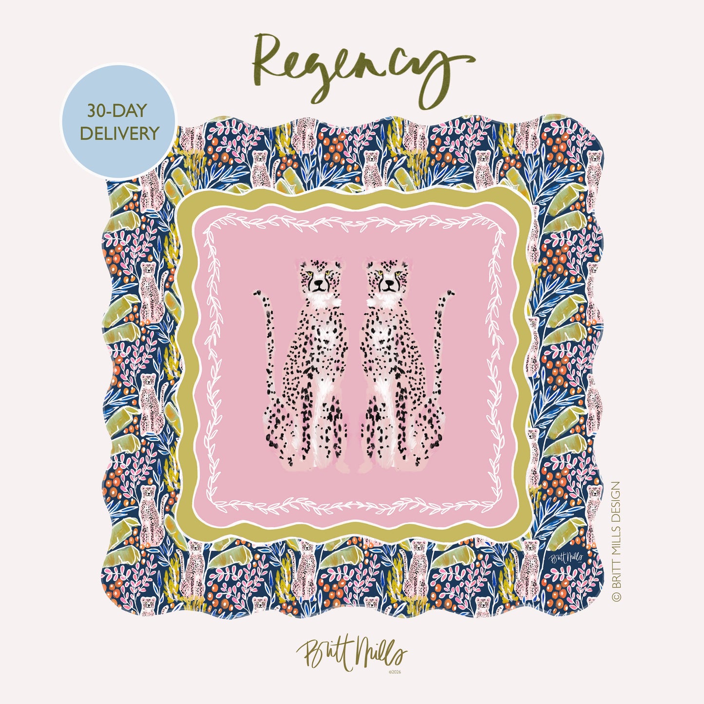 Britt Mills Mahjong Mats (Non-Neoprene): Dynasty