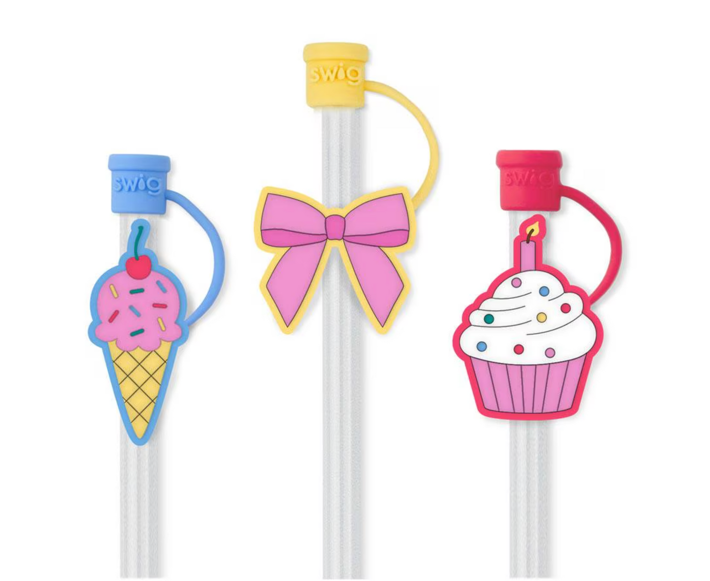 Scoop there it is Straw Topper Set